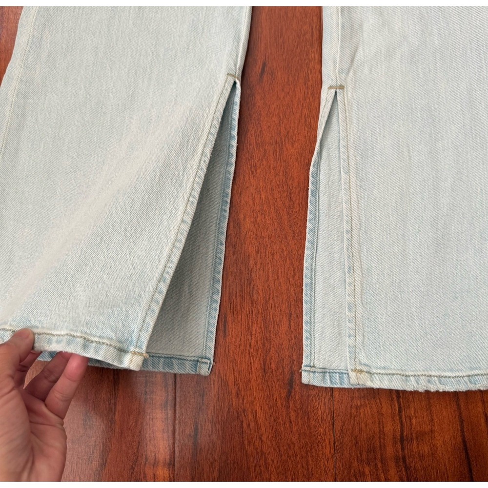 NWT Pistola Alexa High Rise Flare Jeans Denim Women Light Wash Size 30 - Picture 10 of 16